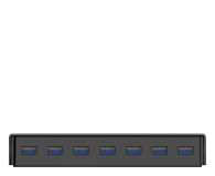 Orico 7x USB-A 3.0 - czarny - 1343436 - zdjęcie 3